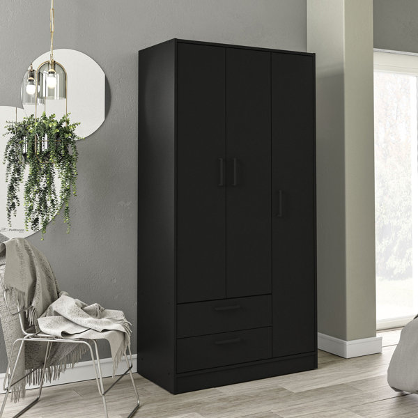 Wade Logan® Amede Manufactured Wood Armoire & Reviews Wayfair